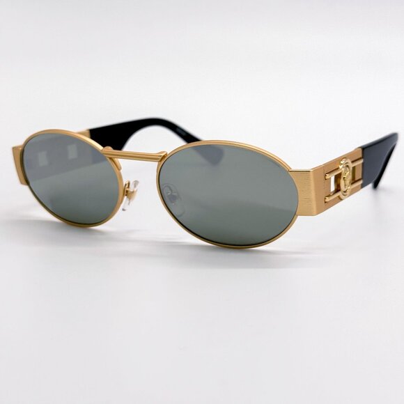 NEW VERSACE SUNGLASSES VE2264 1002/30 SILVER WOMEN EYEWEAR VE2264 100230